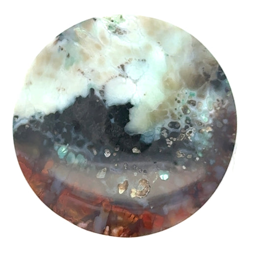 Picture Agate - Large Round Cabochon