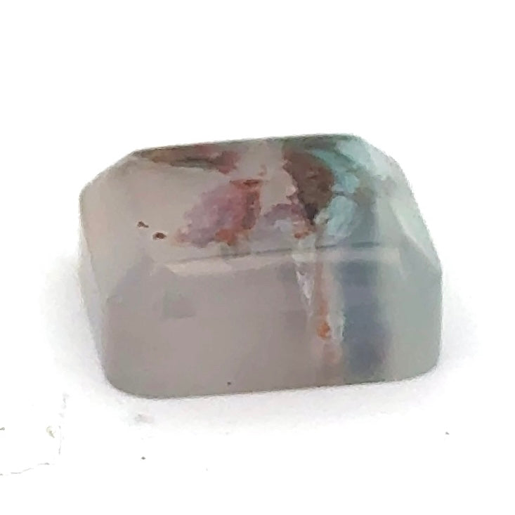 Picture Agate - Chrysocolla in Chalcedony Square Cabochon